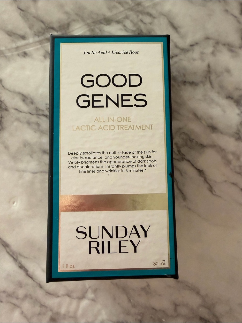 New Sunday Riley Good Genes All-In-One Lactic Acid Treatment